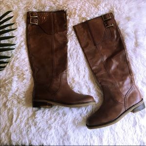 Leather Camel Riding Boots Andria